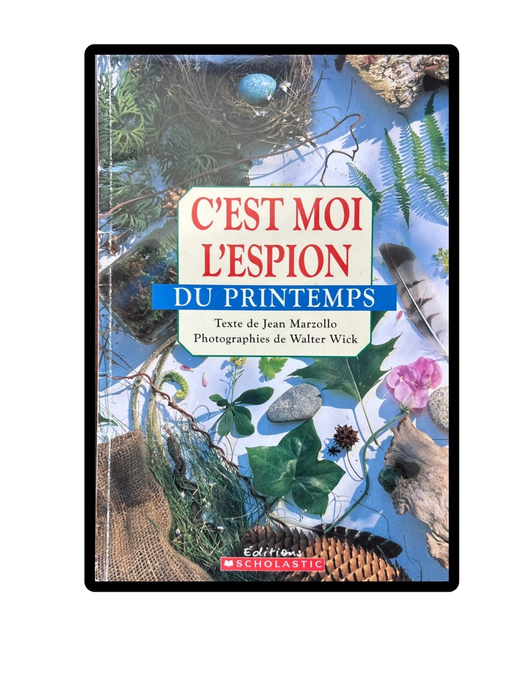 BUNDLE & SAVE 🔎FRENCH C'est Moi L'Espion Du Printemps Softcover Book